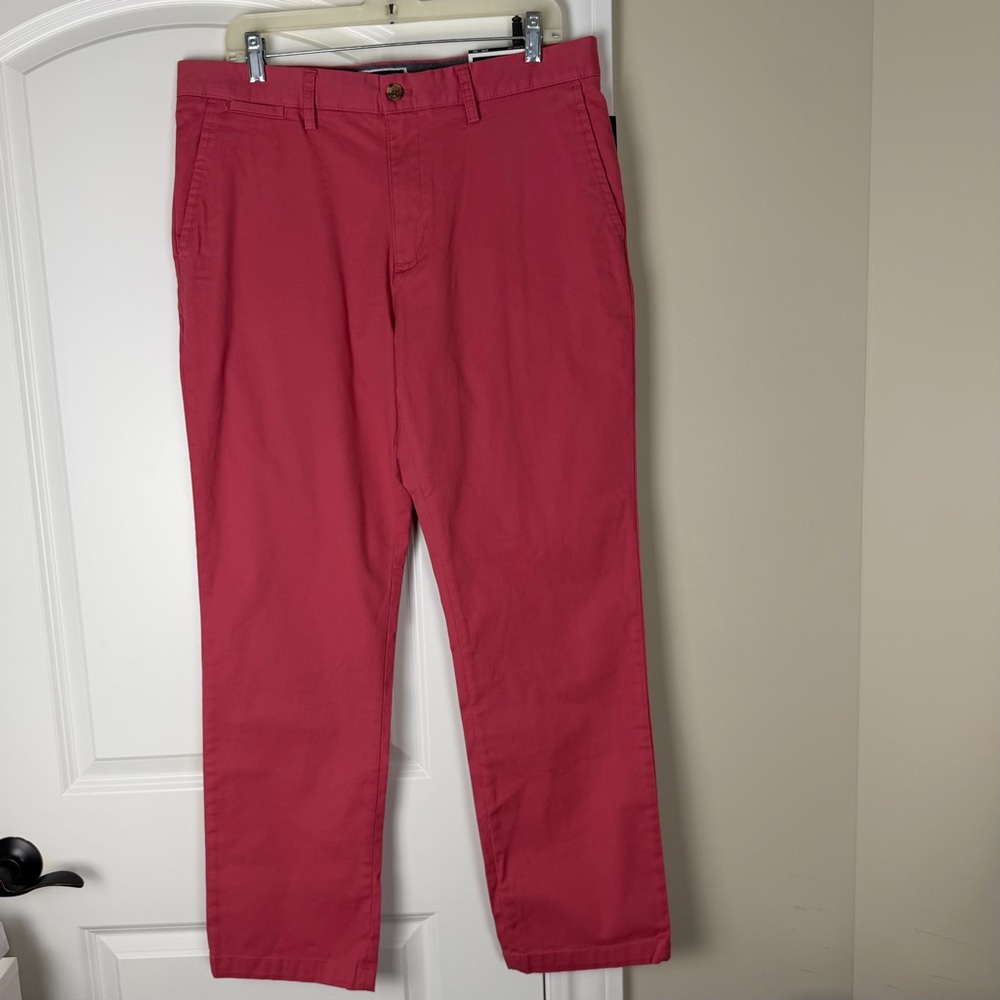 Club Room Men's Stretch Summer Melon Chinos - Size 33/30 NWT